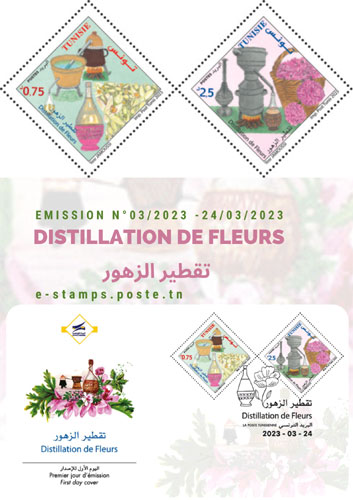 Distillation of flowers