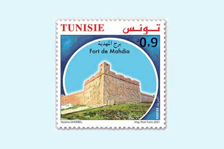 Forts from Tunisia -Tabarka Fort - Hammamet Fort : Kelibia Fort - Mahdia Fort